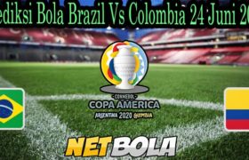 Prediksi Bola Brazil Vs Colombia 24 Juni 2021