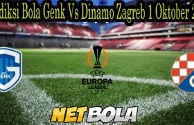 Prediksi Bola Genk Vs Dinamo Zagreb 1 Oktober 2021