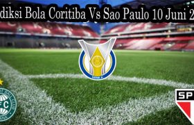 Prediksi Bola Coritiba Vs Sao Paulo 10 Juni 2022