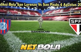 Prediksi Bola San Lorenzo Vs Sao Paulo 4 Agustus 2023