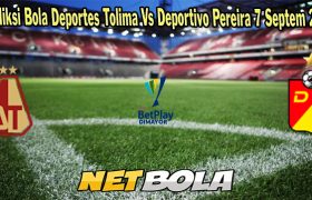 Prediksi Bola Deportes Tolima Vs Deportivo Pereira 7 Septem 2023