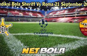 Prediksi Bola Sheriff Vs Roma 21 September 2023