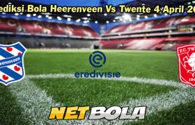 Prediksi Bola Heerenveen Vs Twente 4 April 2024