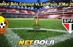 Prediksi Bola Cobresal Vs Sao Paulo 9 Mei 2024